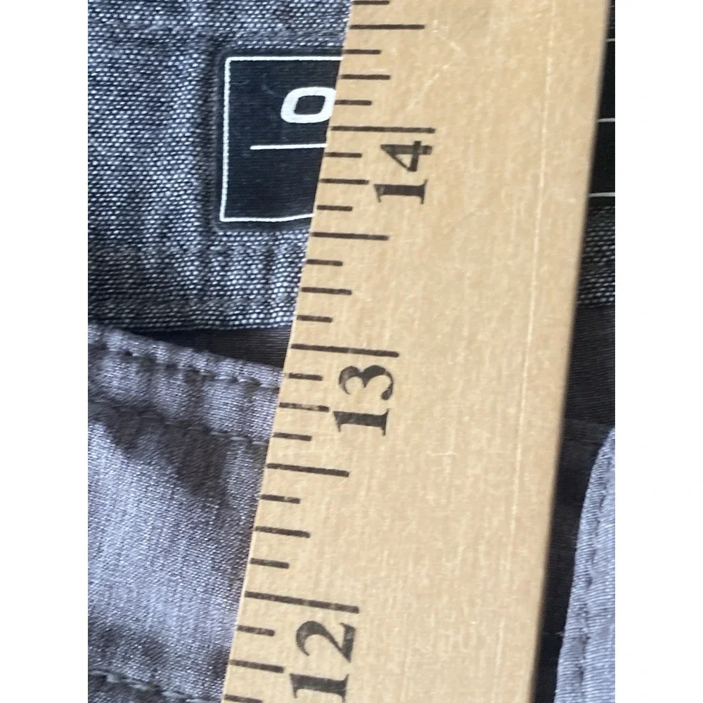 O'Neill Men's Gray Hybrid Stretch Walking Board Shorts Size 40 Flat Front